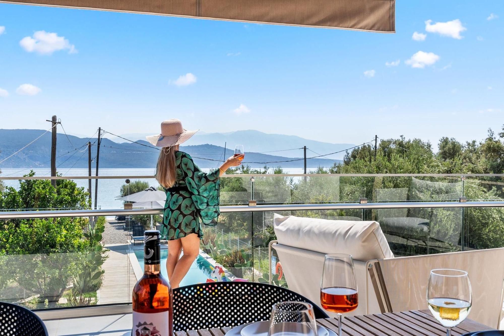 Blue Symphony Suites Apartments Nikiana Dış mekan fotoğraf