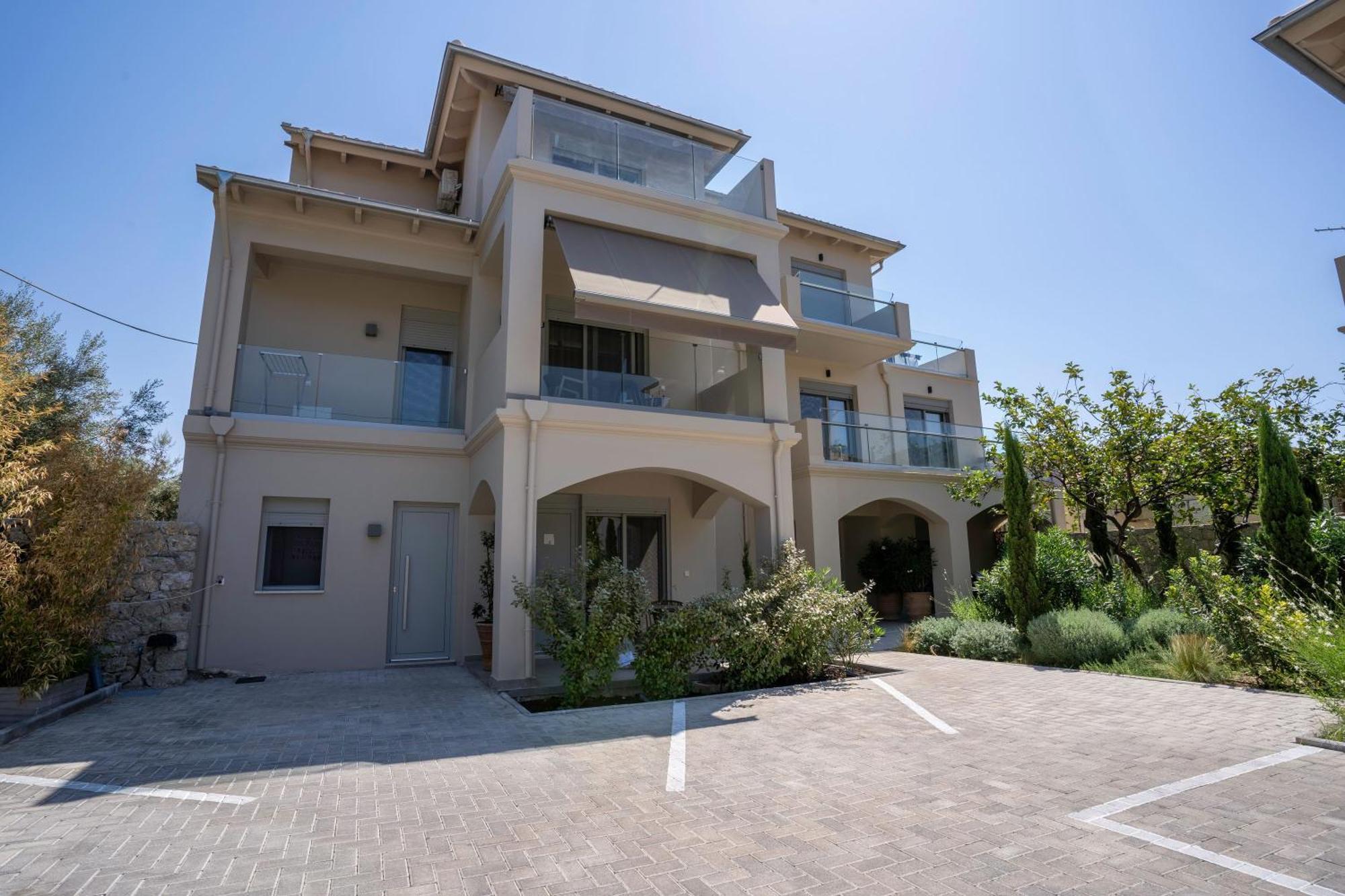 Blue Symphony Suites Apartments Nikiana Dış mekan fotoğraf